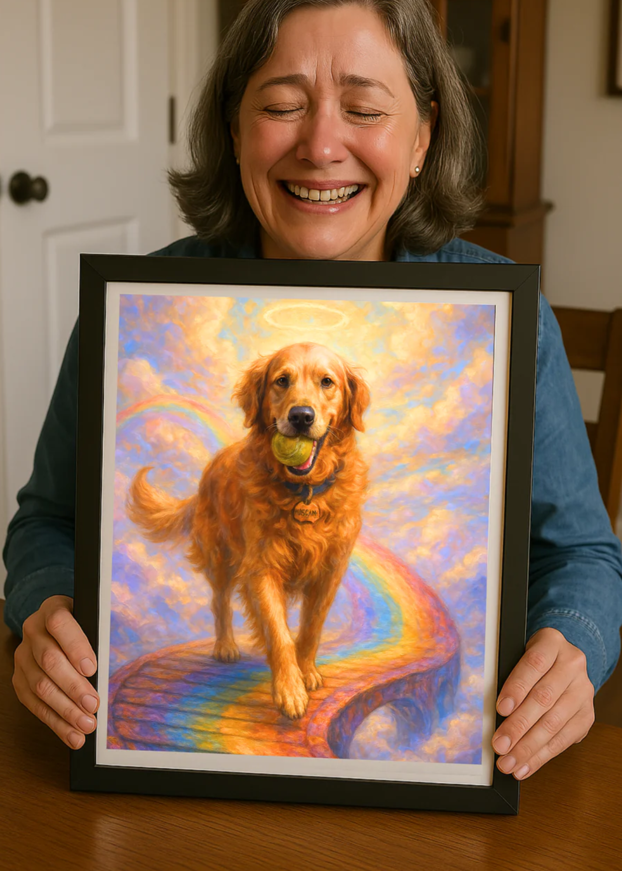 Rainbow Bridge Portrait