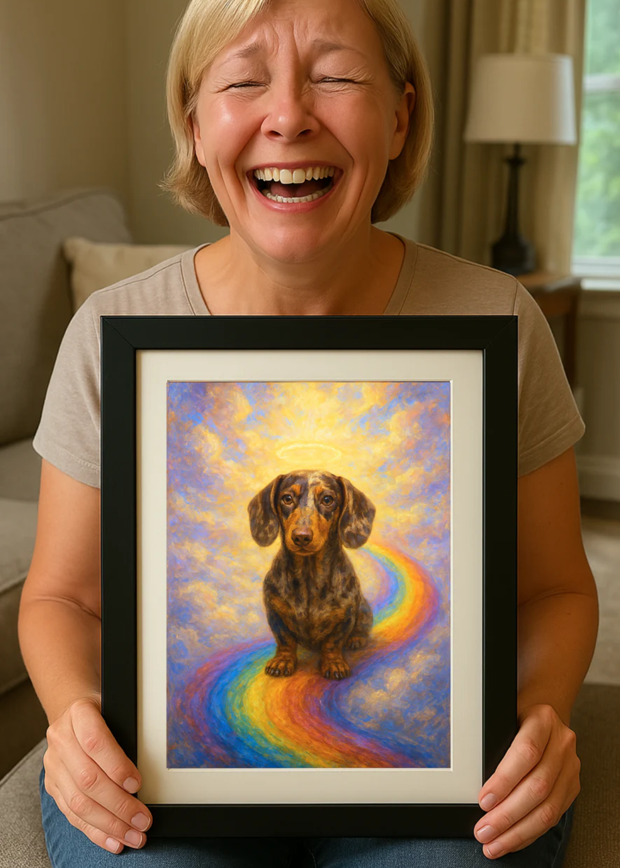 Rainbow Bridge Portrait