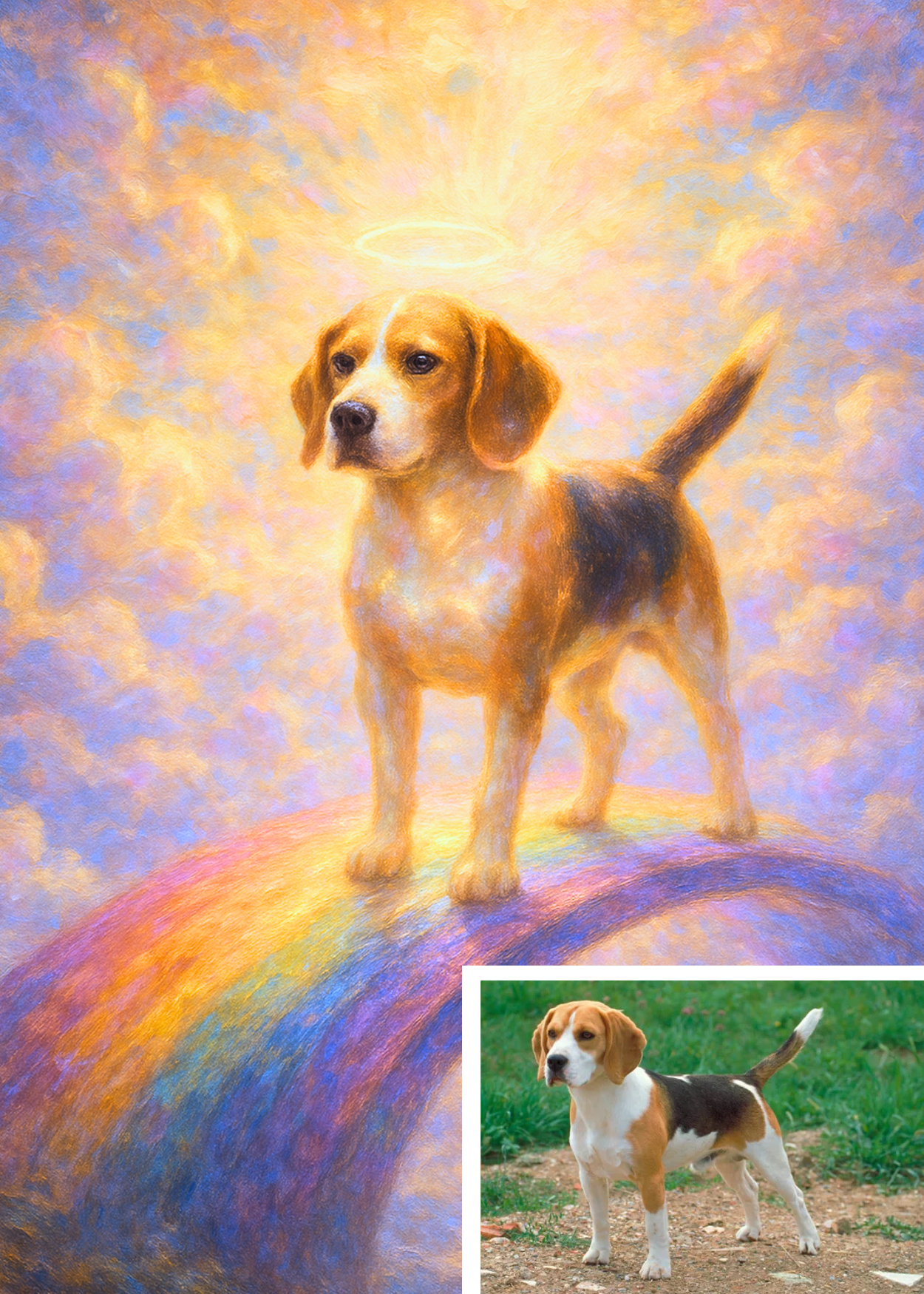 Rainbow Bridge Portrait